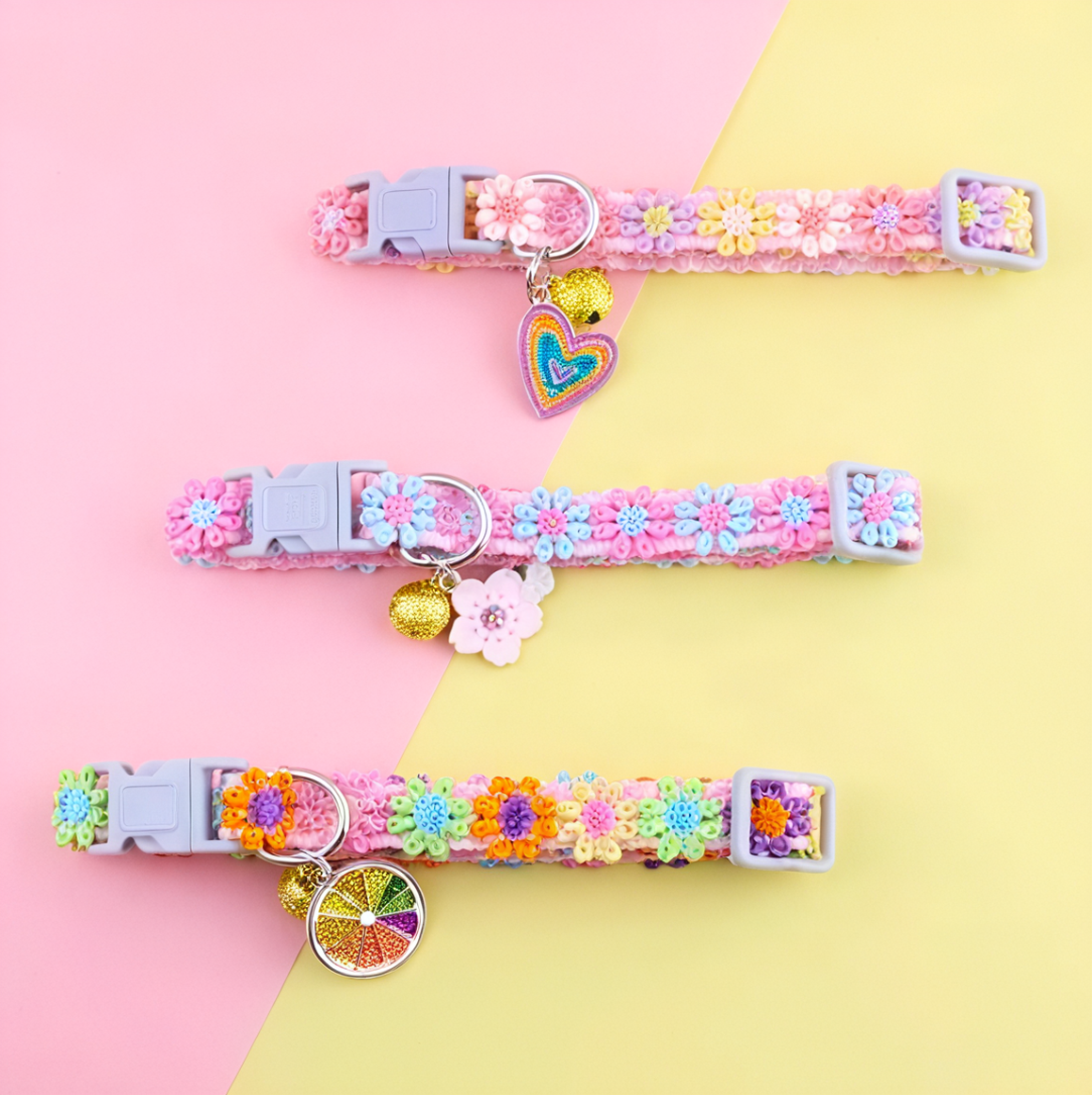 Collier Jardin Secret 🌸🌈