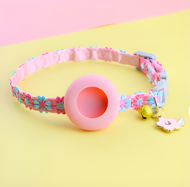 Collier AIR TAG - Jardin Secret 🌸🌈