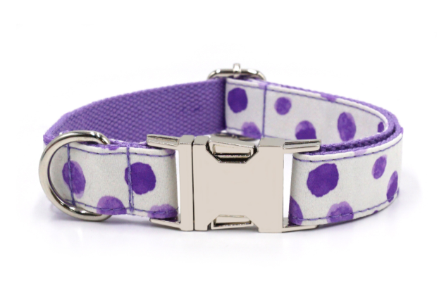 Collier -  Bulles Lilas